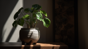 lush Philodendron plant